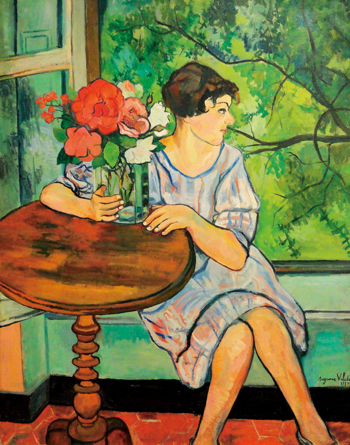 Suzanne Valadon —— Young Girl in Front of a Window